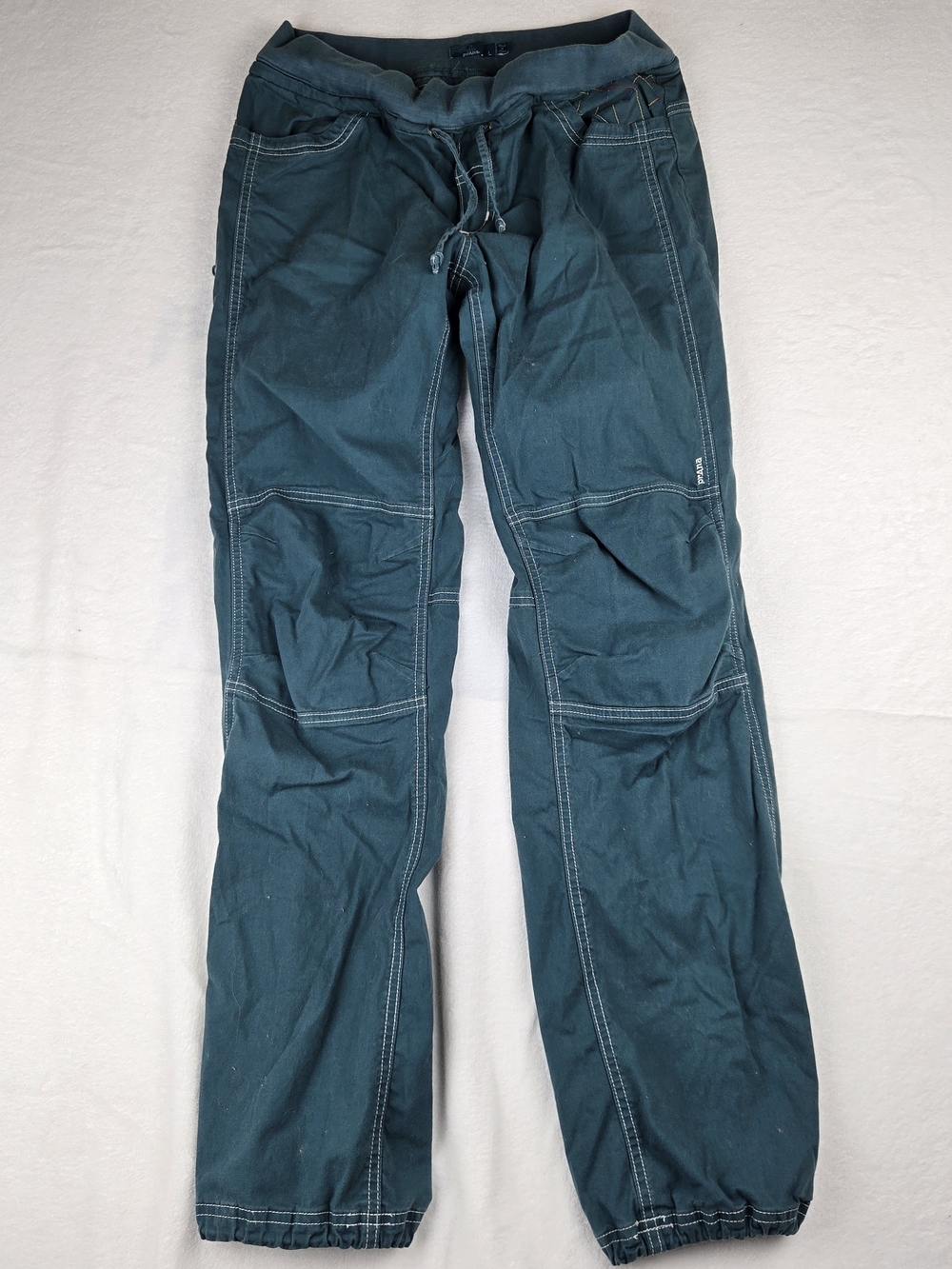 Prana Avril Pants Size L Hiking Travel Pant Green